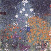 Gustav Klimt Flower Garden Spain oil painting reproduction